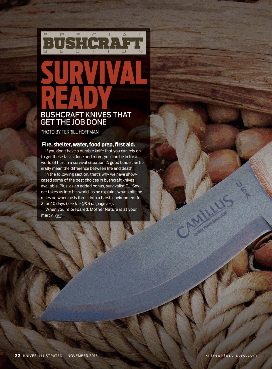Knives Illustrated Preview Pages