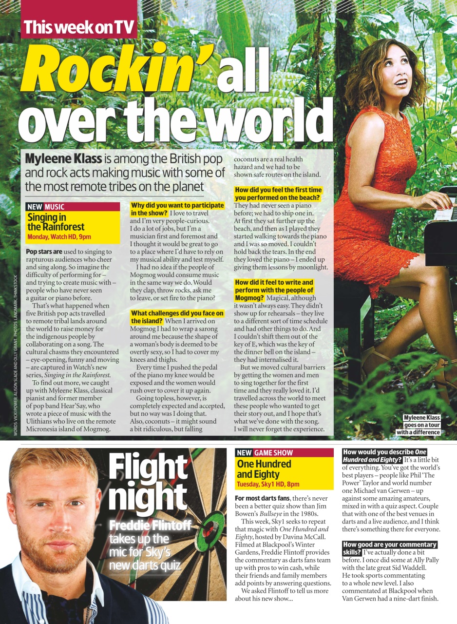 TV & Satellite Week Preview Pages