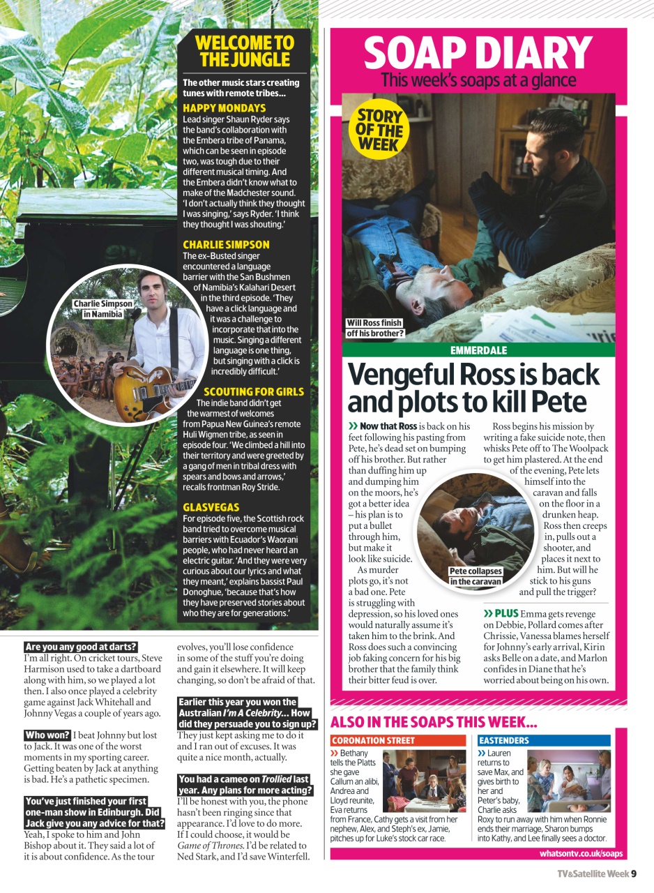 TV & Satellite Week Preview Pages