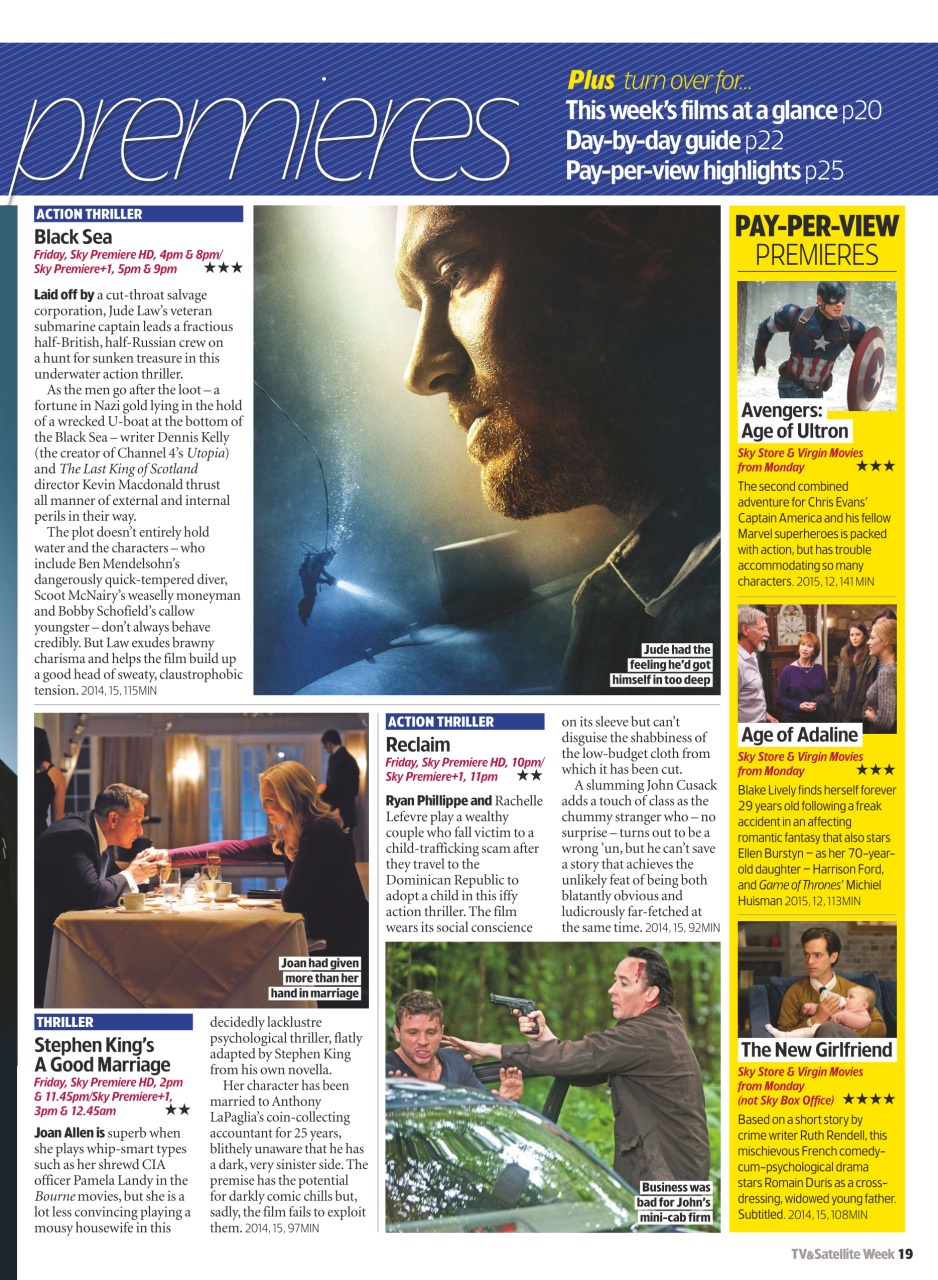 TV & Satellite Week Preview Pages