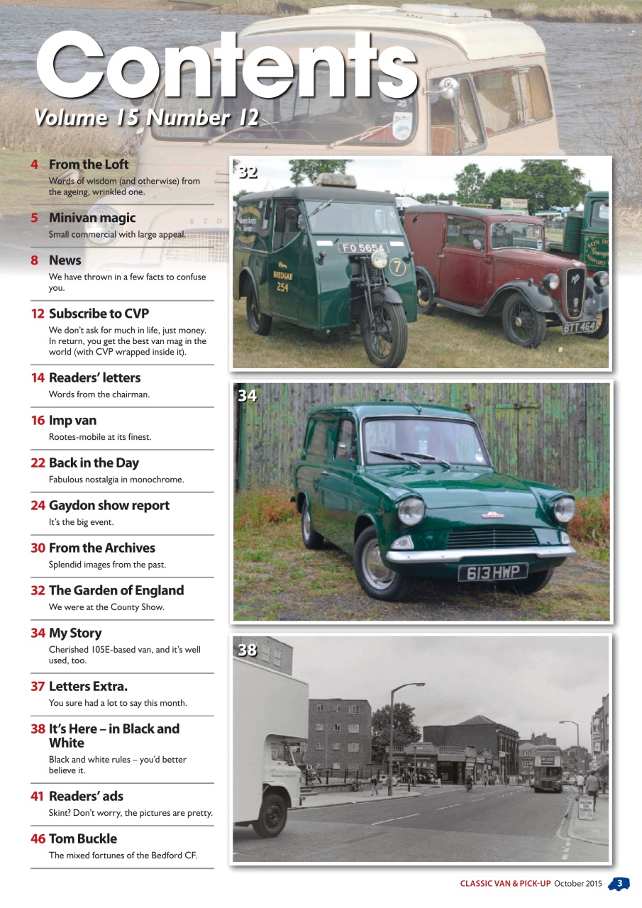 Classic Van & Pick-up Preview Pages