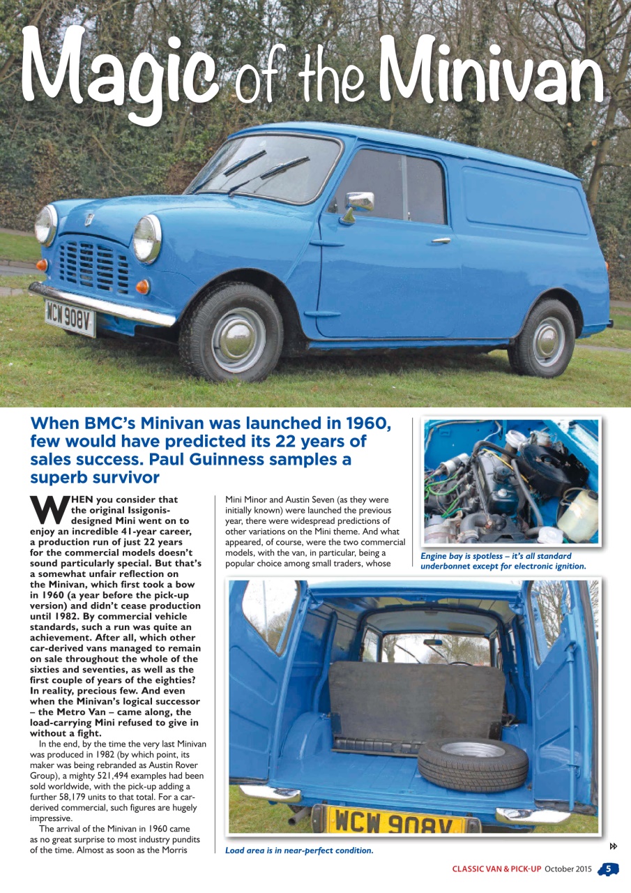 Classic Van & Pick-up Preview Pages