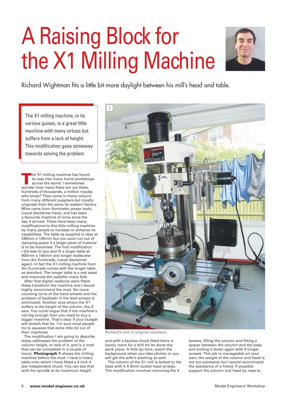 Model Engineer & Workshop Magazine Preview Pages