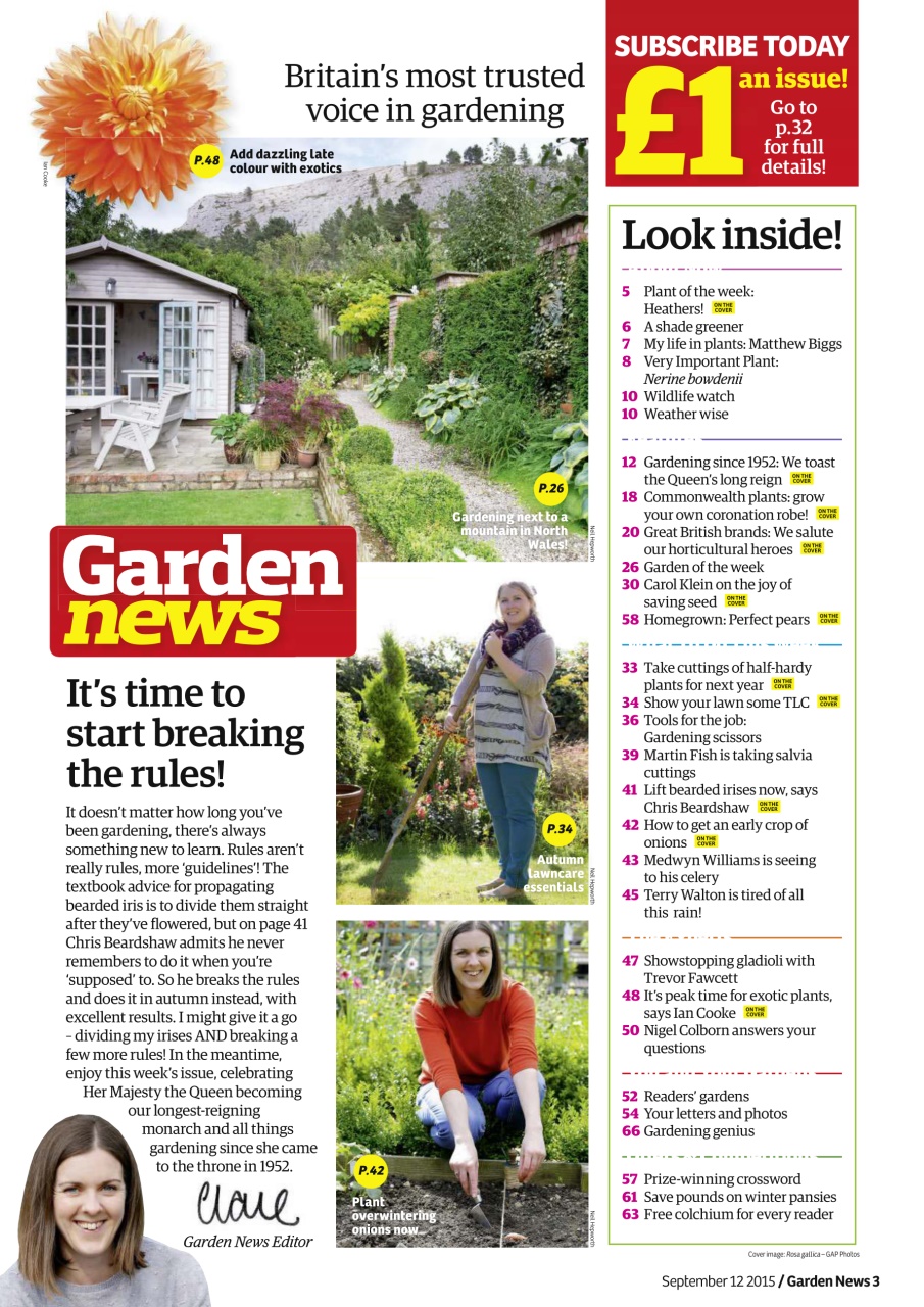 Garden News Preview Pages
