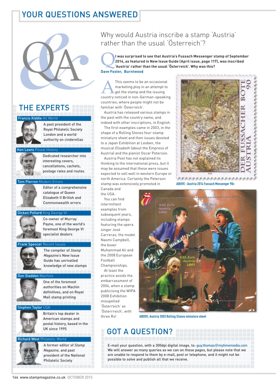 Stamp Magazine Preview Pages