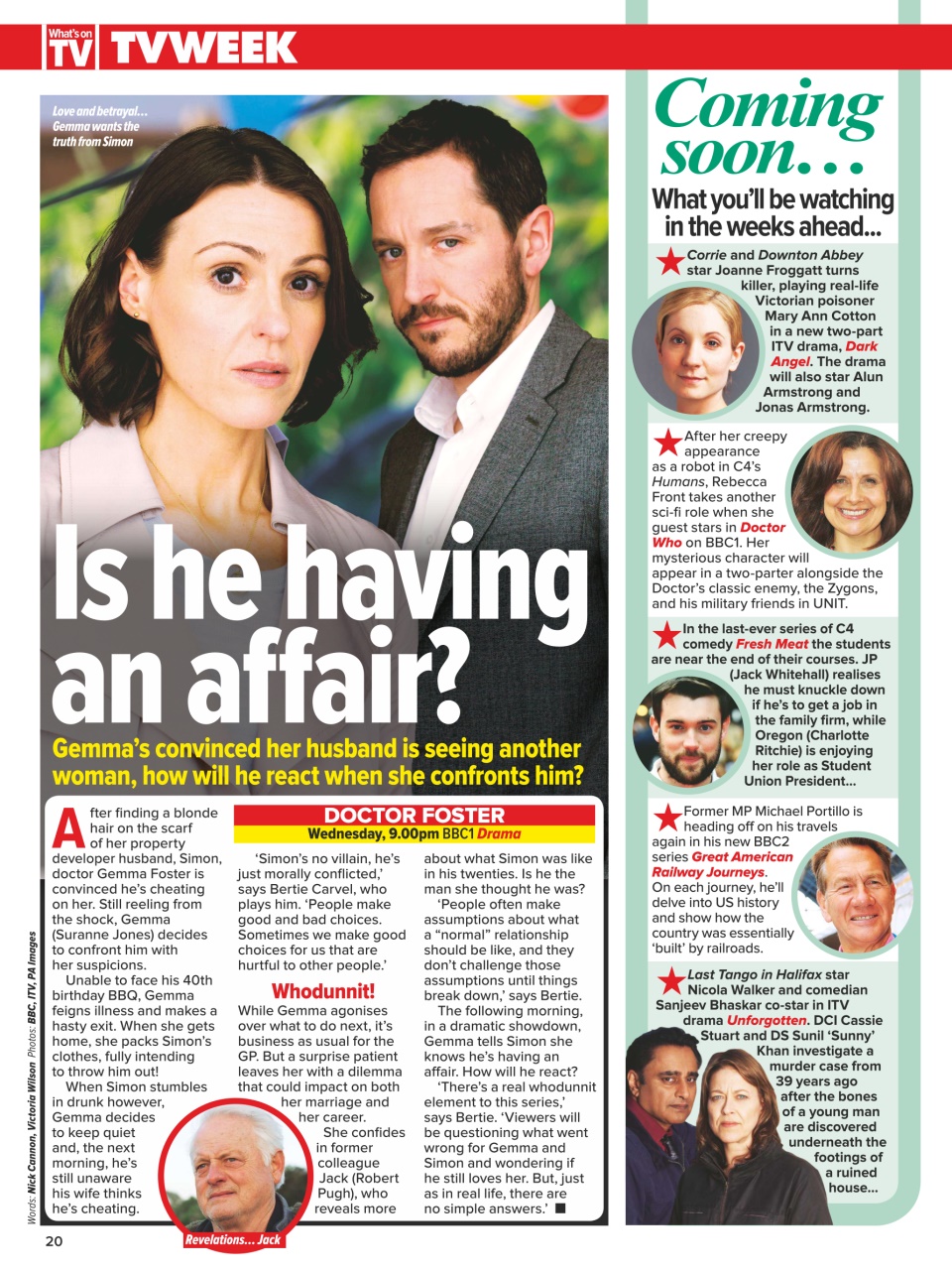 What's on TV Preview Pages