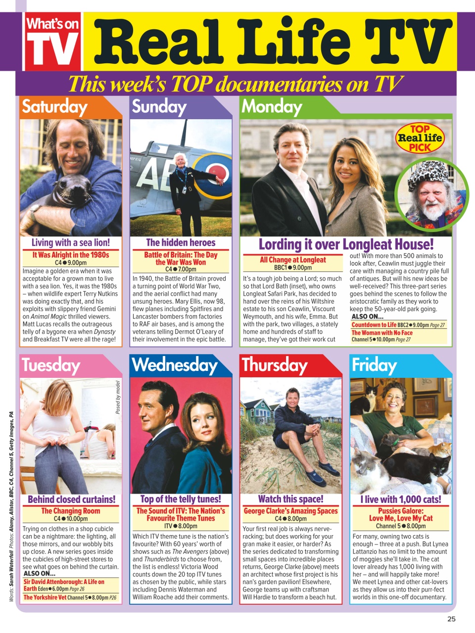 What's on TV Preview Pages