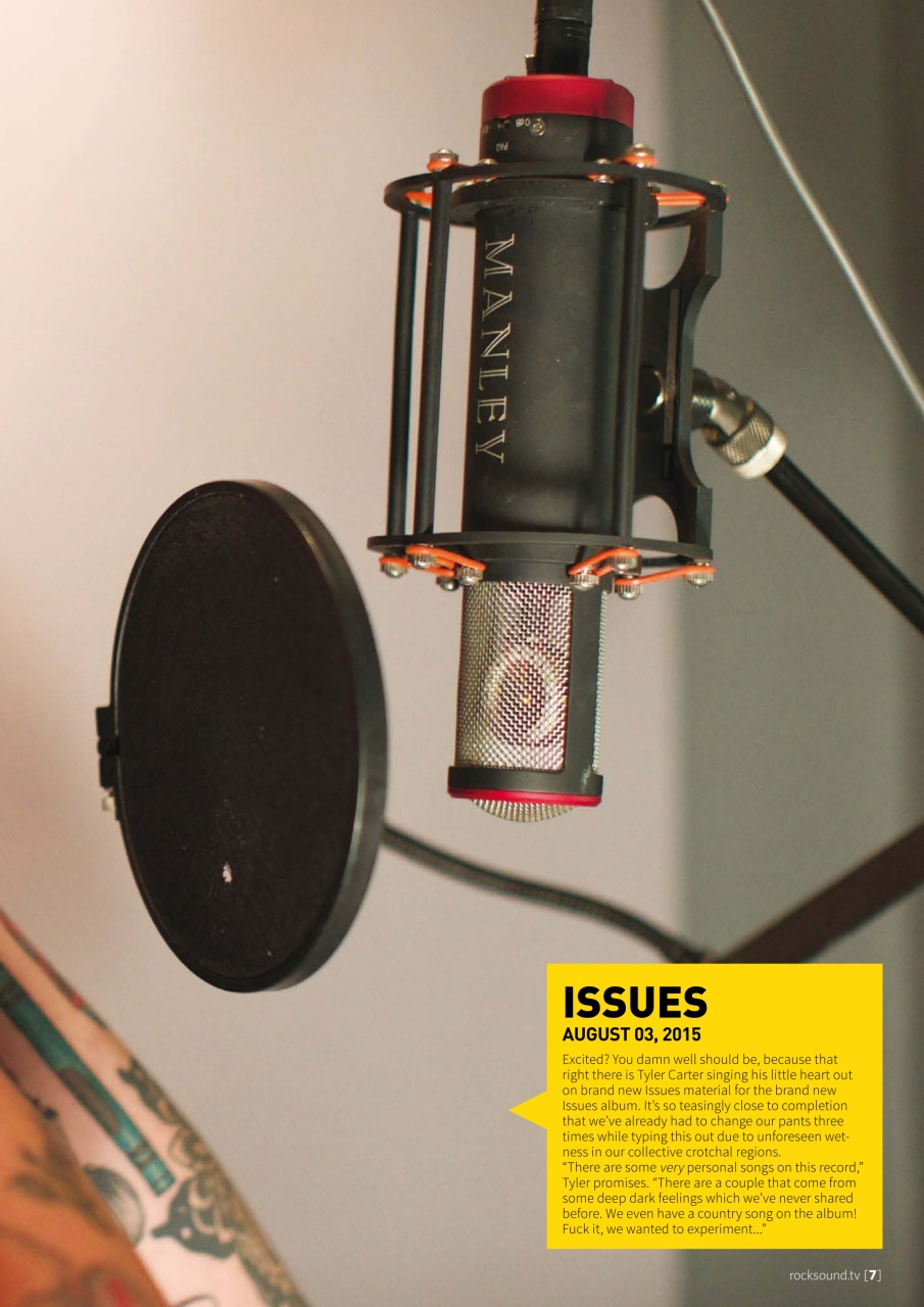 Rock Sound Magazine Preview Pages