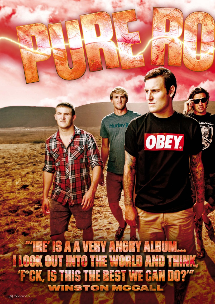 Rock Sound Magazine Preview Pages