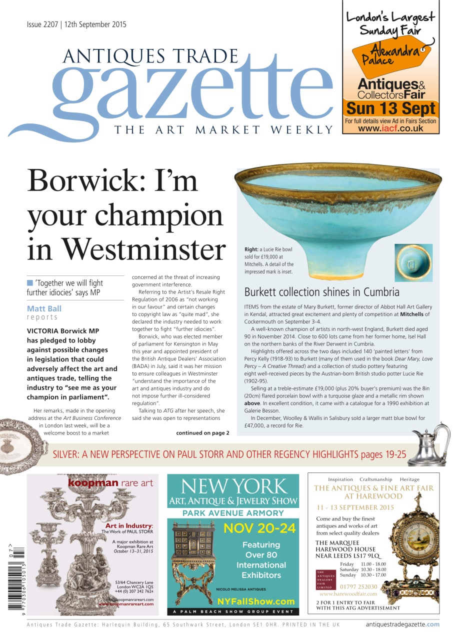 Antiques Trade Gazette Preview Pages