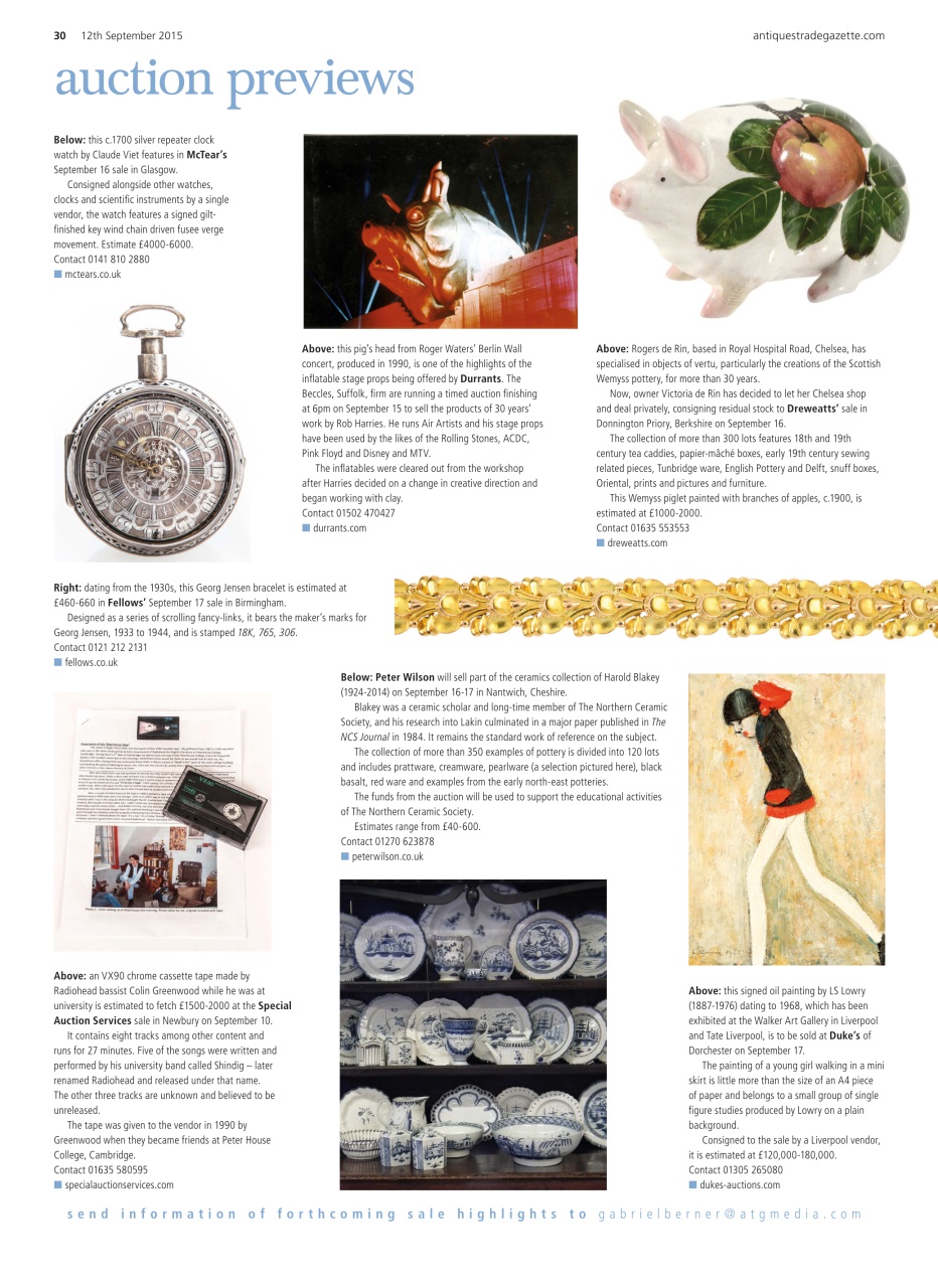 Antiques Trade Gazette Preview Pages