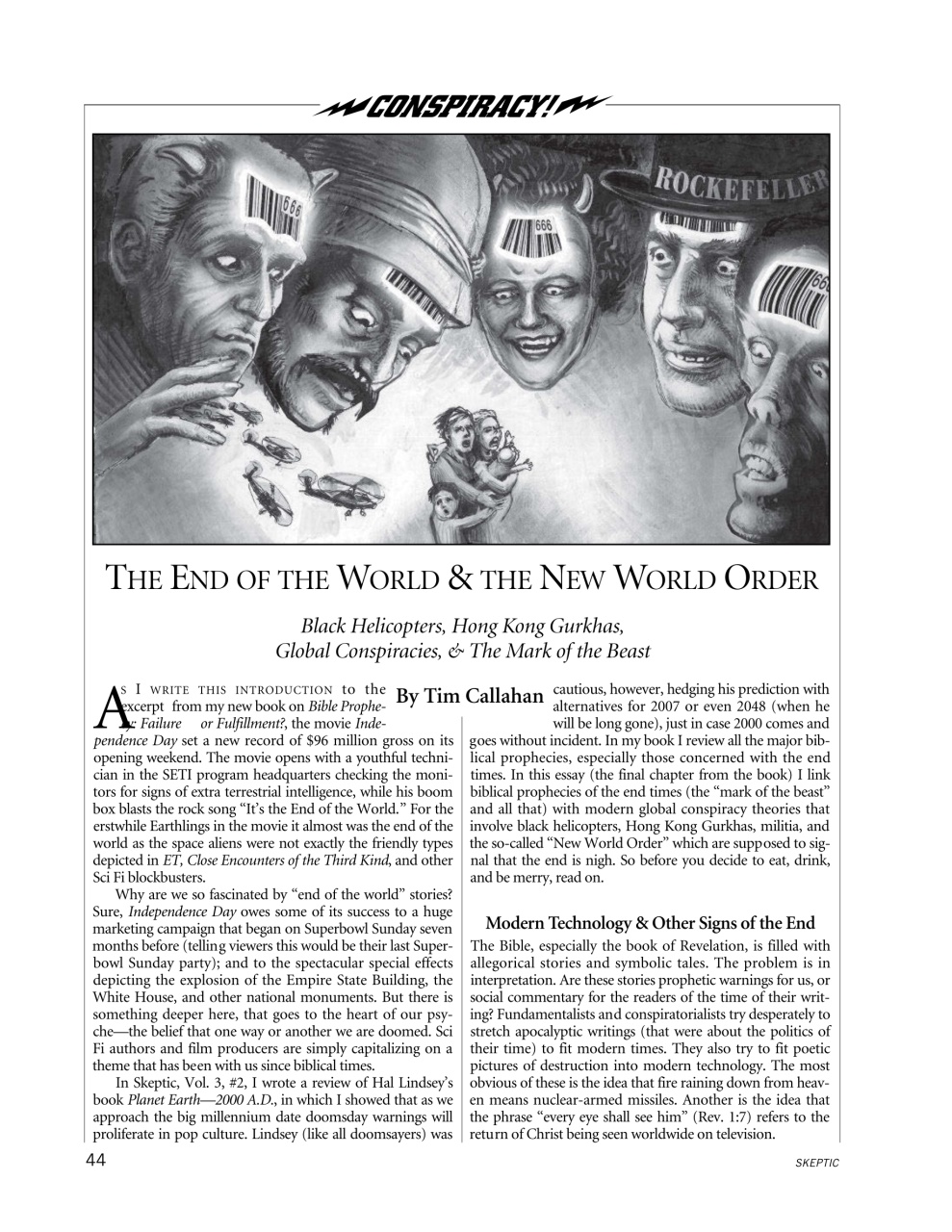 Skeptic Preview Pages