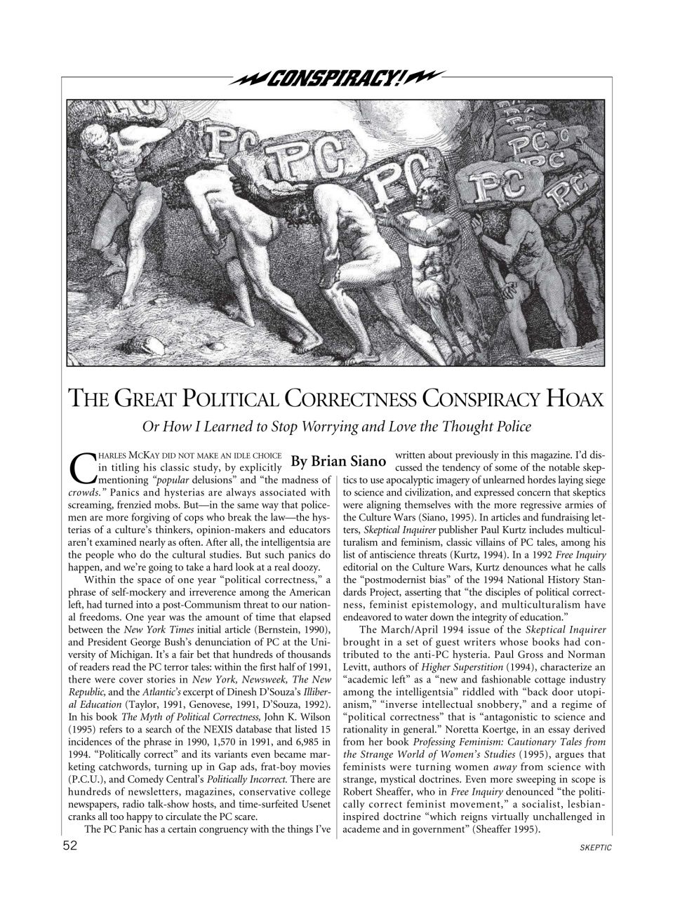 Skeptic Preview Pages