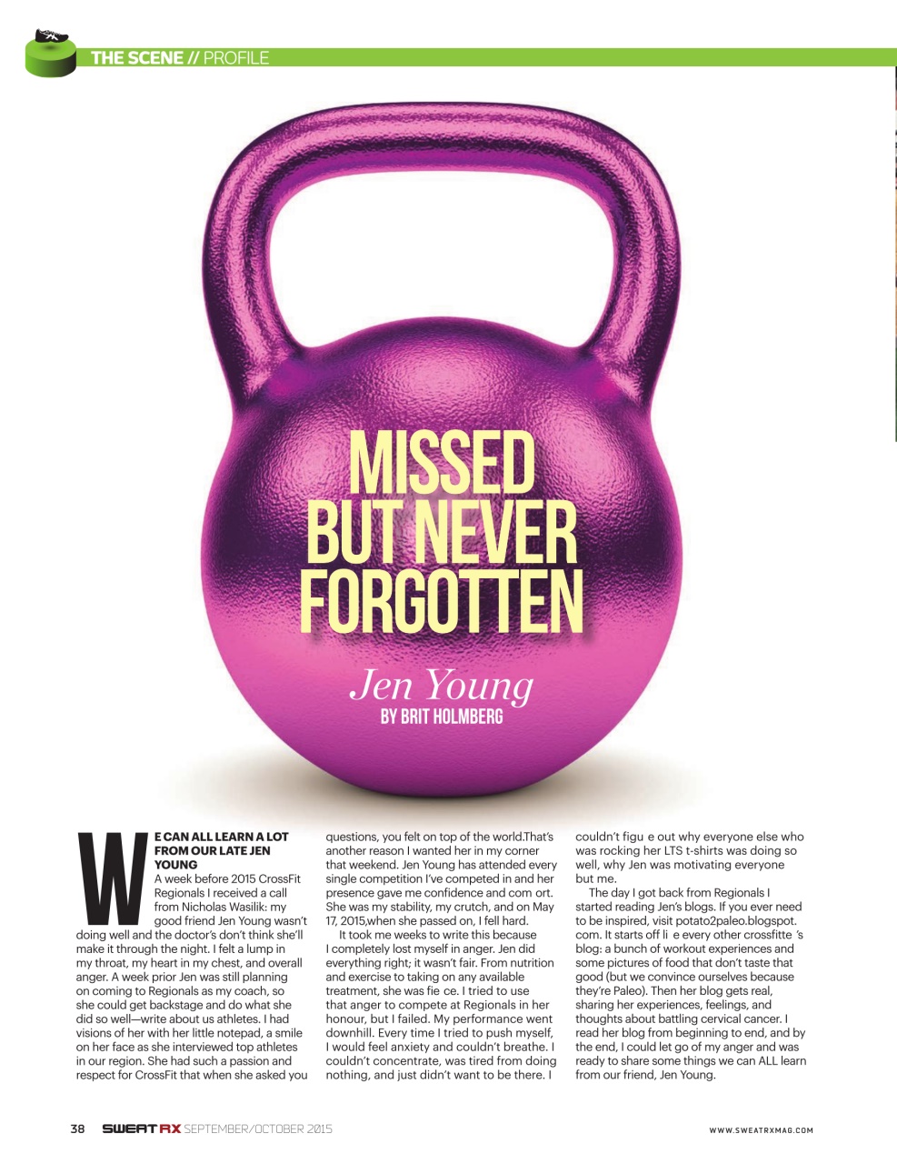 Sweat RX Preview Pages