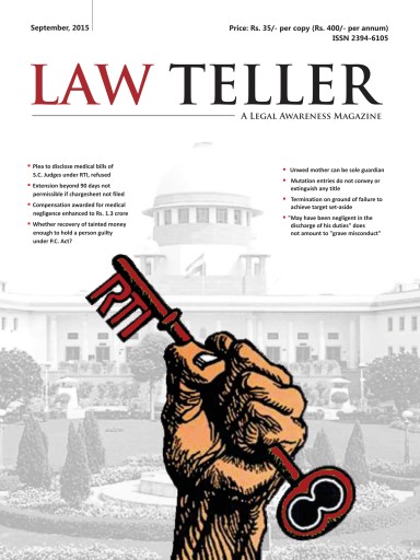 Lawteller – A Legal Awareness Magazine issue 
