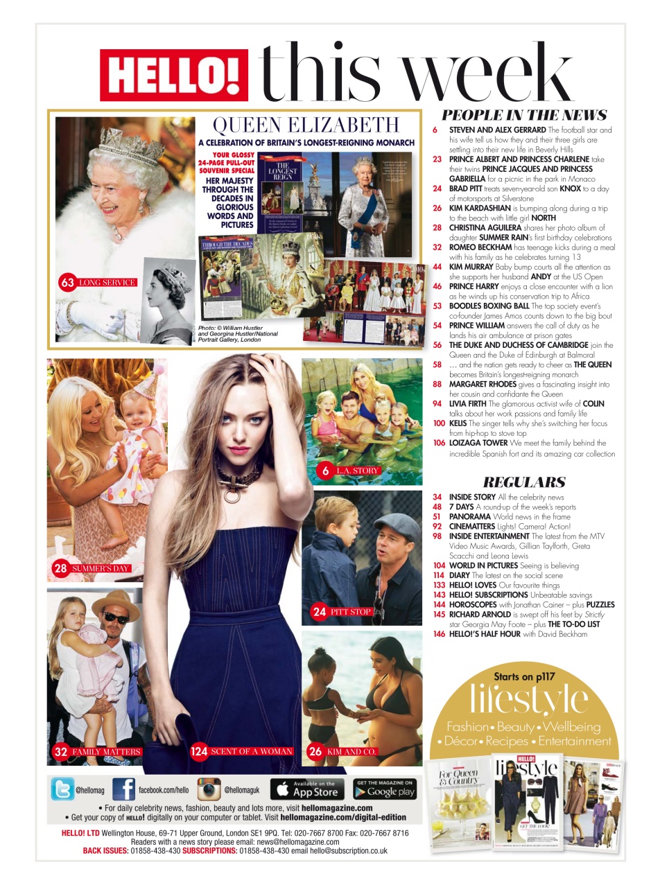 Hello! Magazine Preview Pages