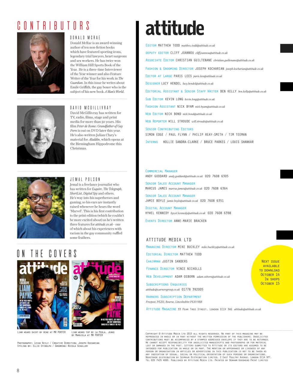 Attitude Preview Pages