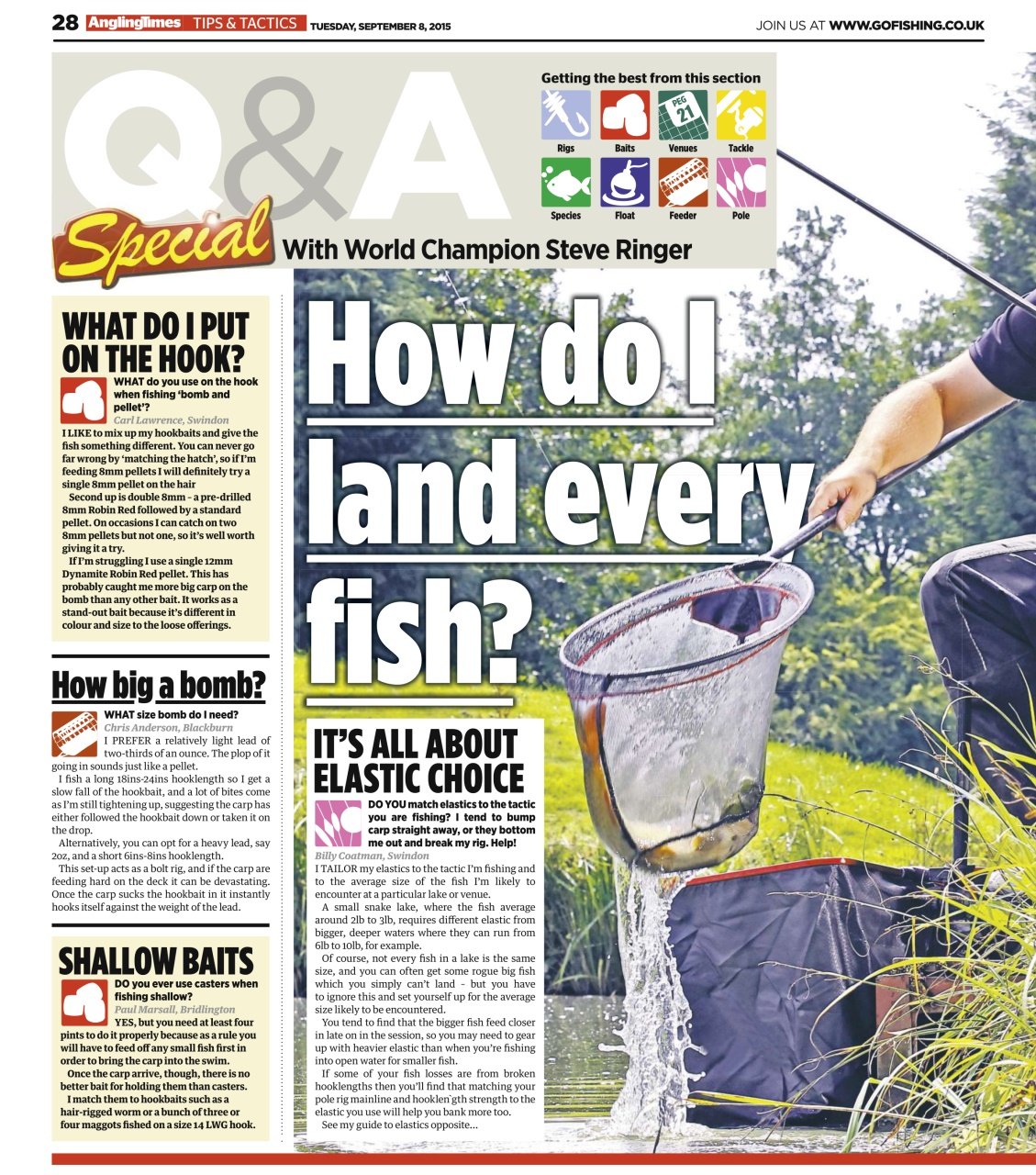 Angling Times Preview Pages