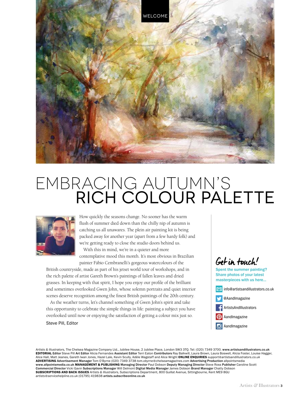 Artists & Illustrators Preview Pages