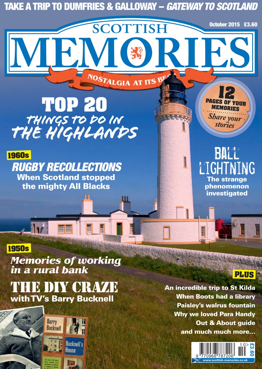 Scottish Memories Preview Pages