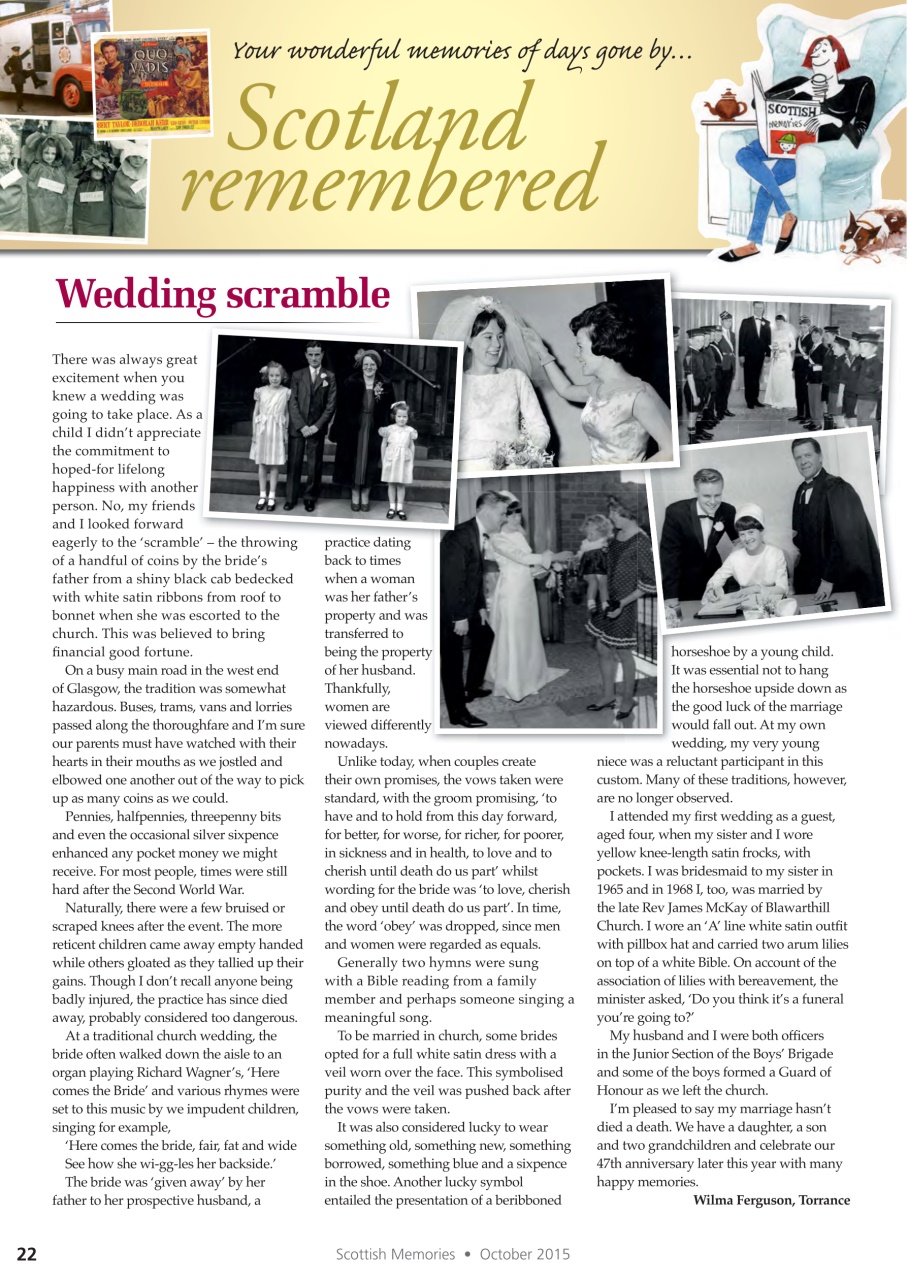 Scottish Memories Preview Pages