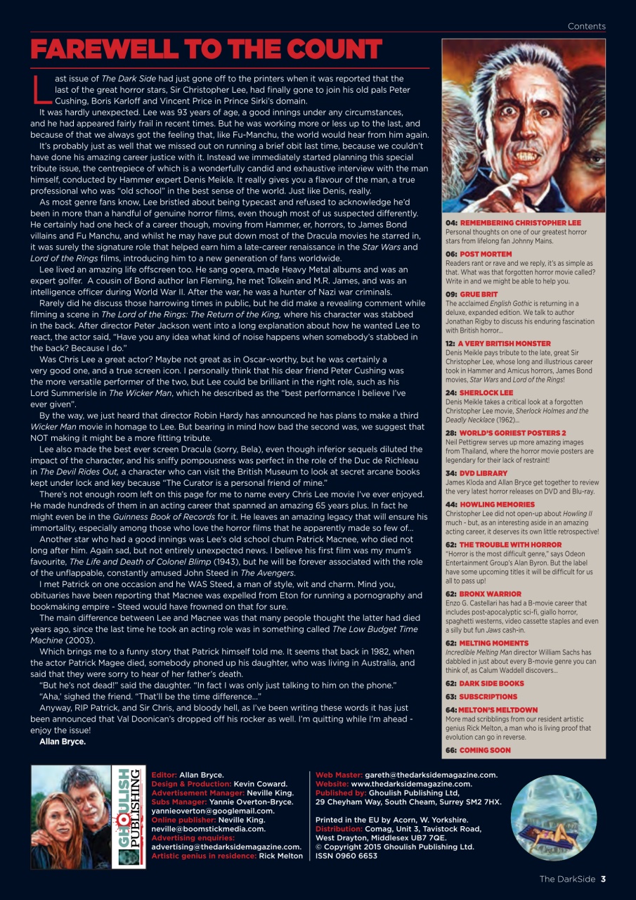 The Darkside Preview Pages