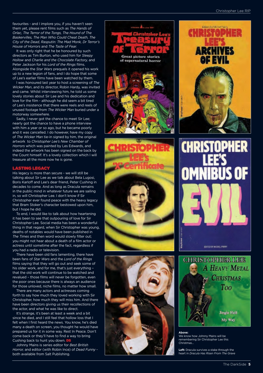 The Darkside Preview Pages