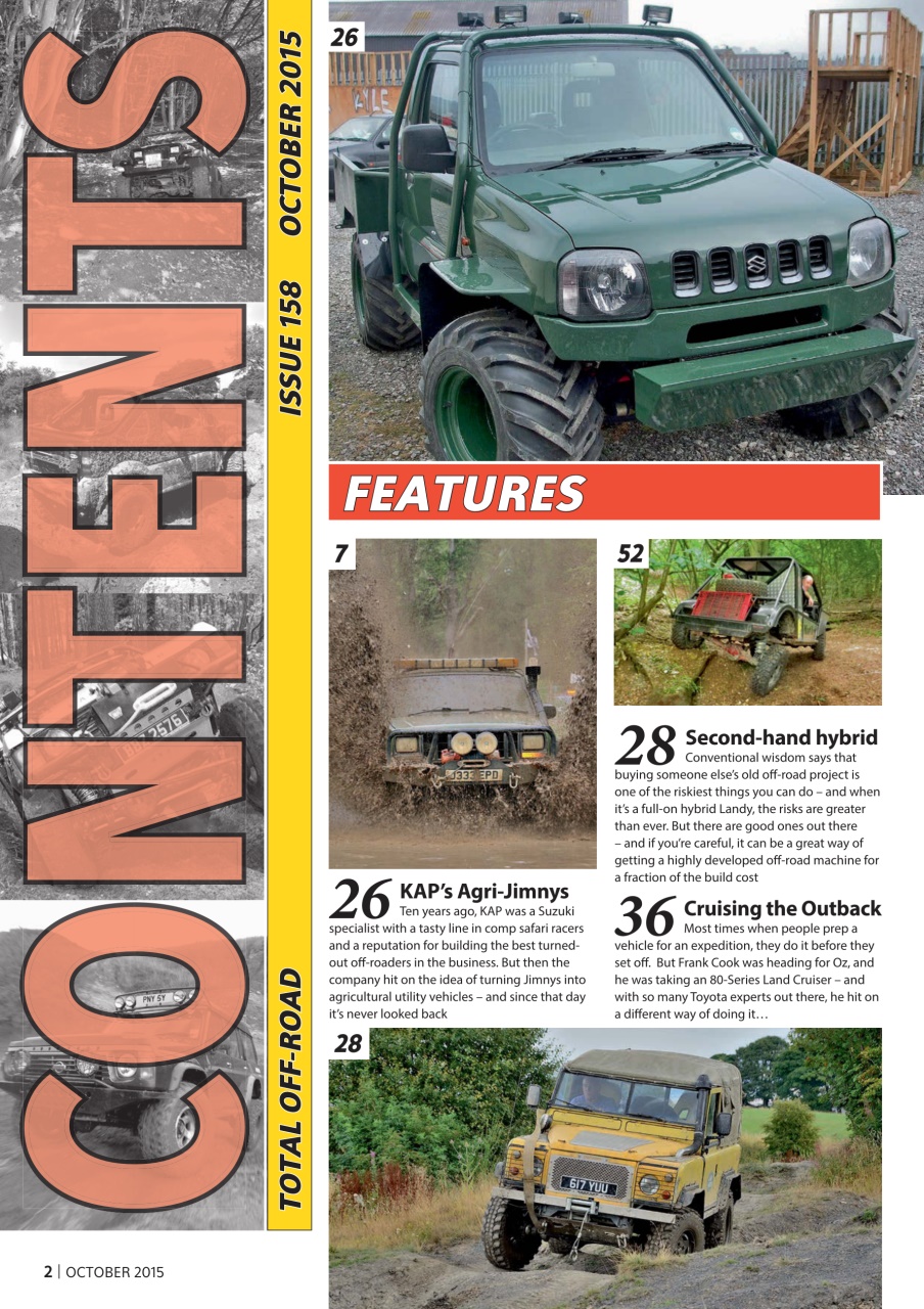 Overlander 4X4 Preview Pages