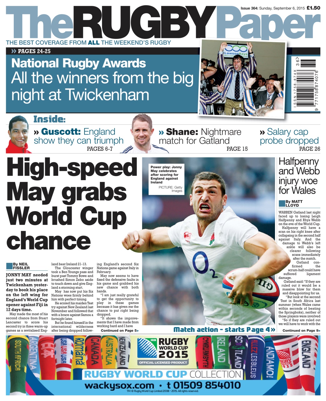 The Rugby Paper Preview Pages
