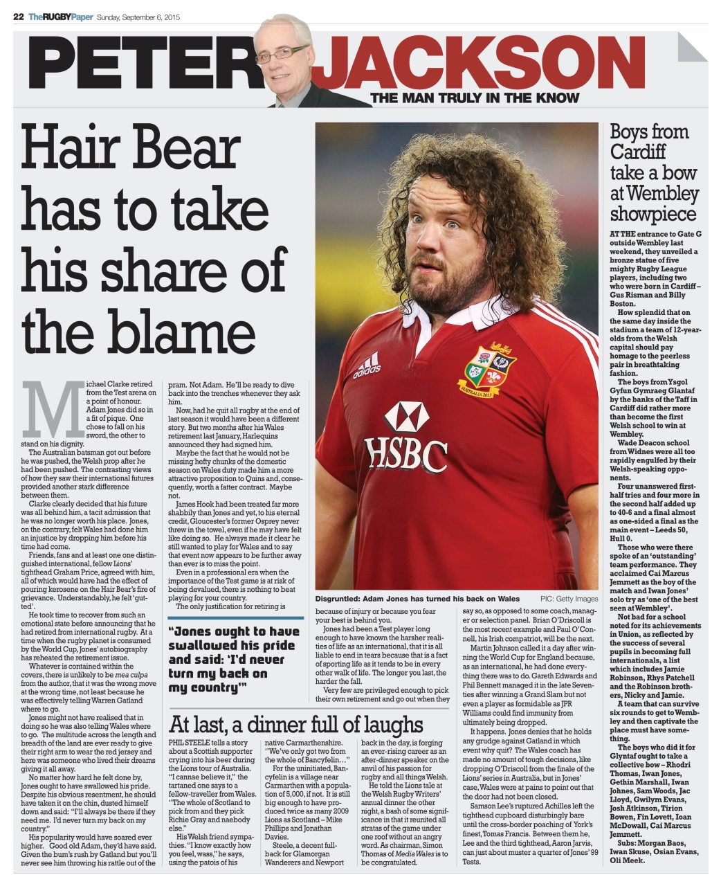 The Rugby Paper Preview Pages