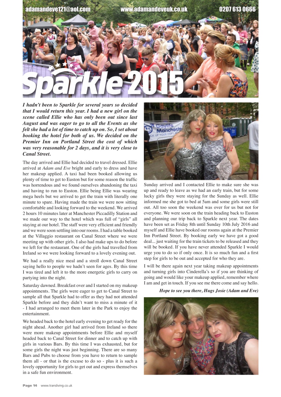 Transliving Magazine Preview Pages