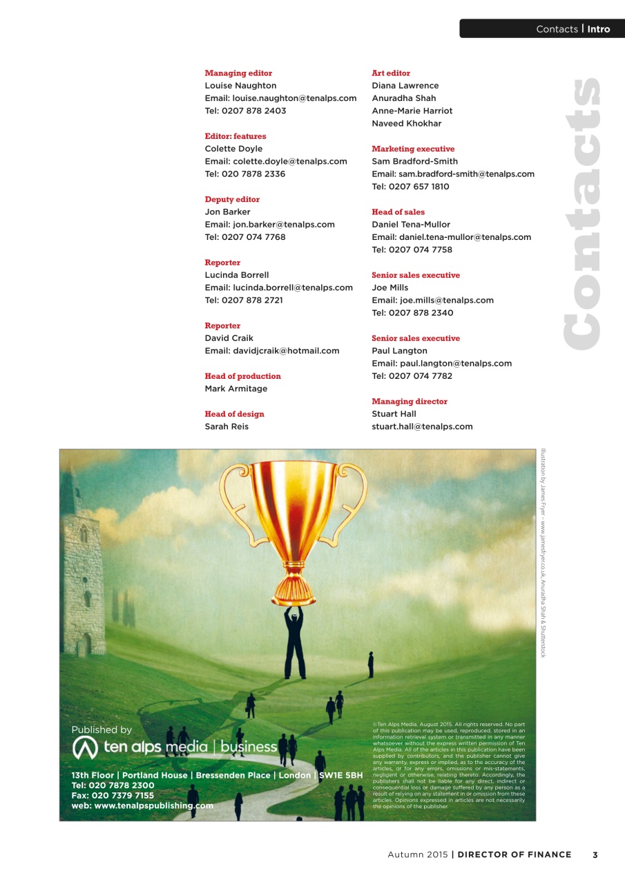 Director of Finance Preview Pages