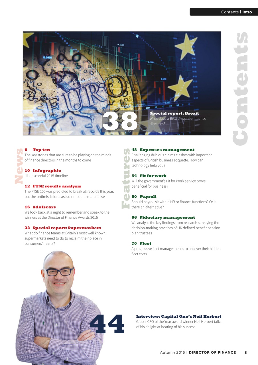 Director of Finance Preview Pages