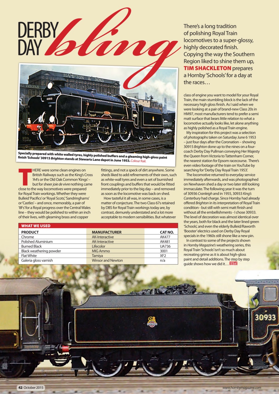 Hornby Magazine Preview Pages