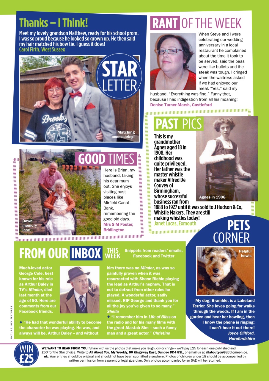 My Weekly Preview Pages