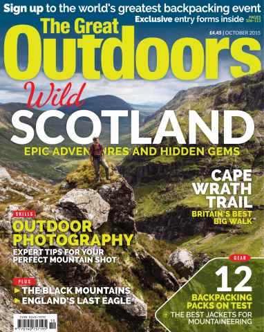 TGO - The Great Outdoors Magazine issue October 2015