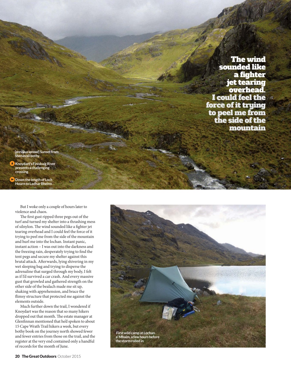 TGO - The Great Outdoors Magazine Preview Pages