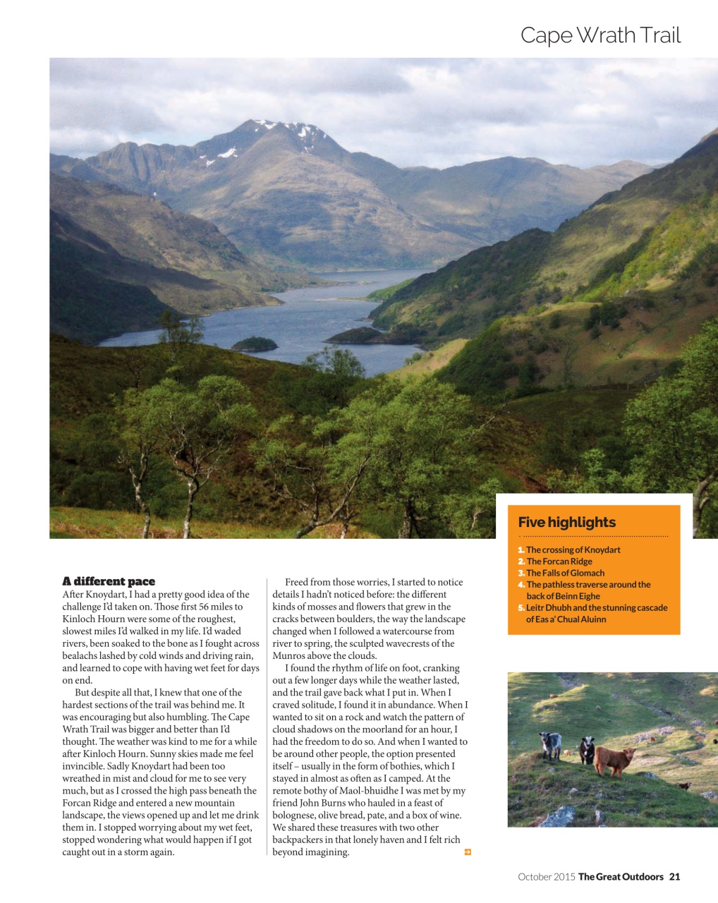 TGO - The Great Outdoors Magazine Preview Pages