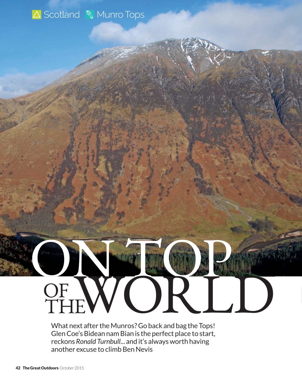 TGO - The Great Outdoors Magazine Preview Pages