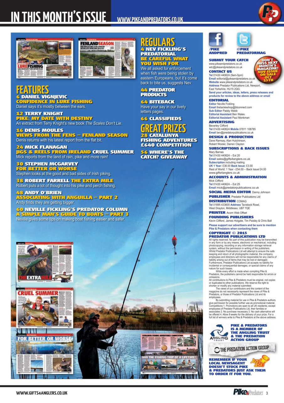 Pike & Predators Preview Pages