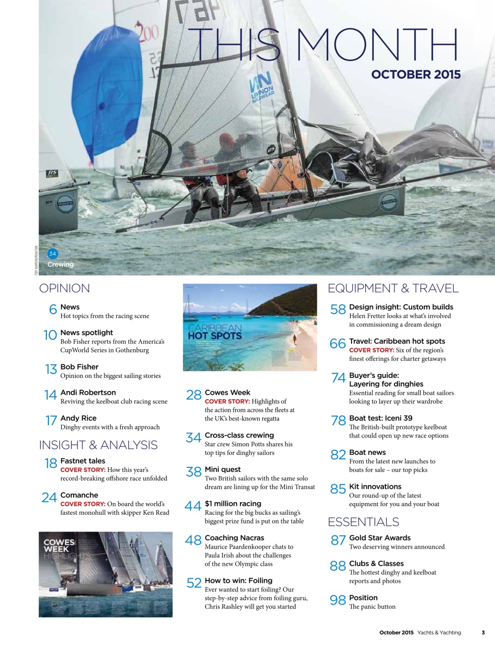 Yachts & Yachting Preview Pages