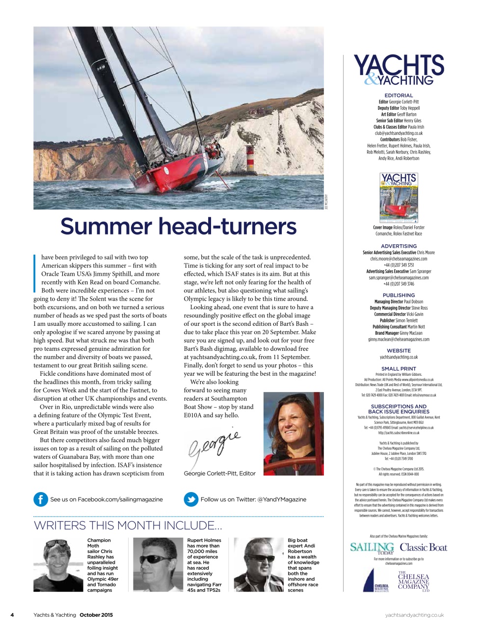 Yachts & Yachting Preview Pages