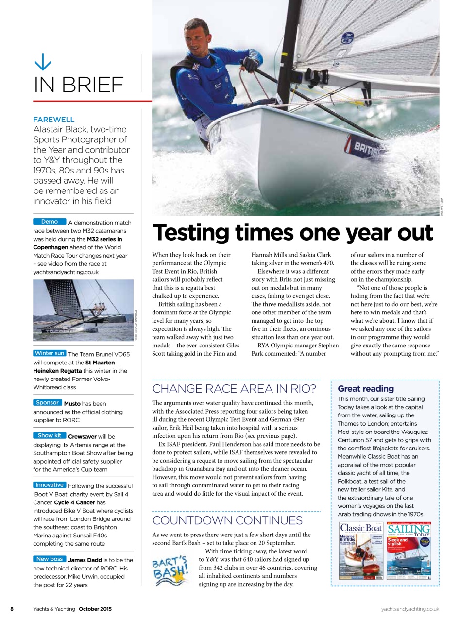 Yachts & Yachting Preview Pages