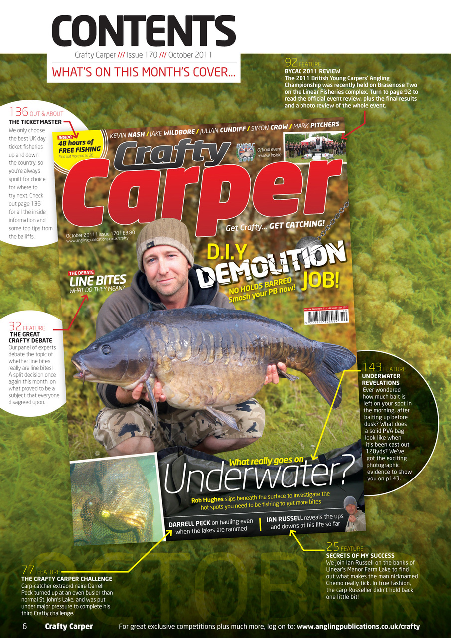 Crafty Carper Preview Pages
