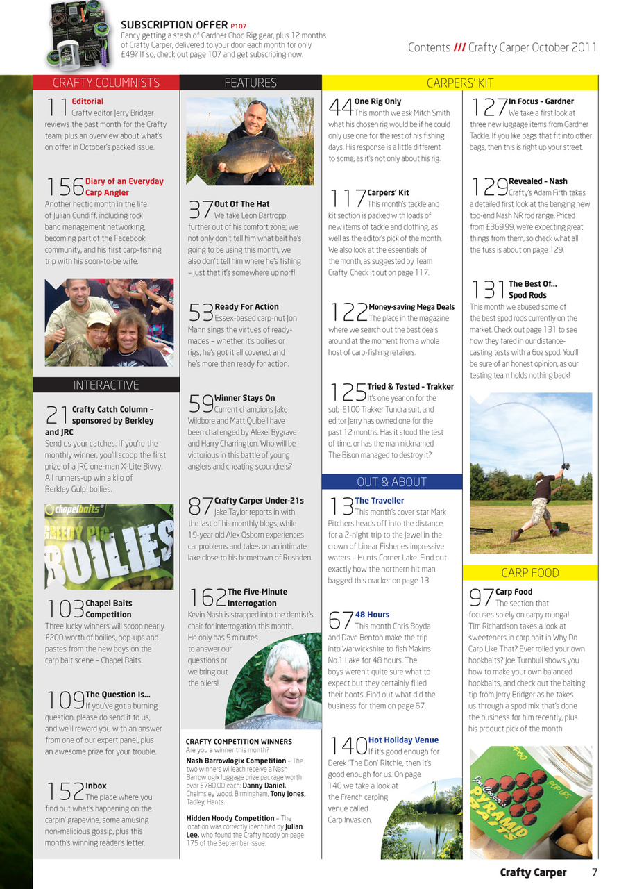 Crafty Carper Preview Pages