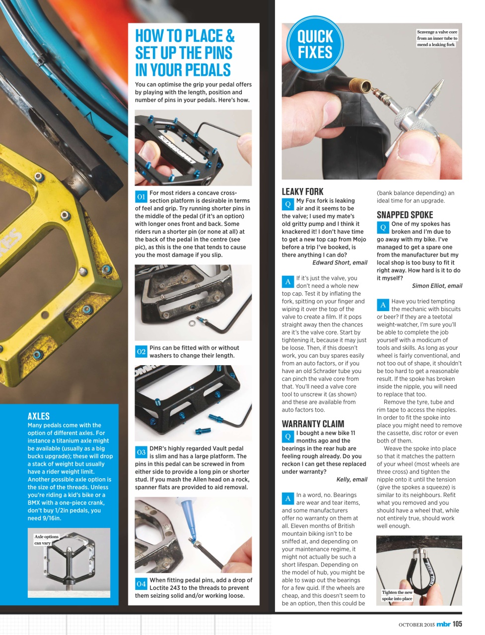 Mountain Bike Rider Preview Pages