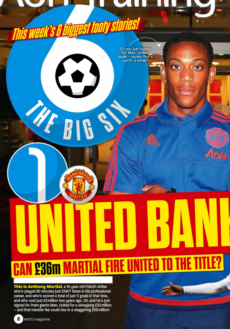 Match of the Day Preview Pages