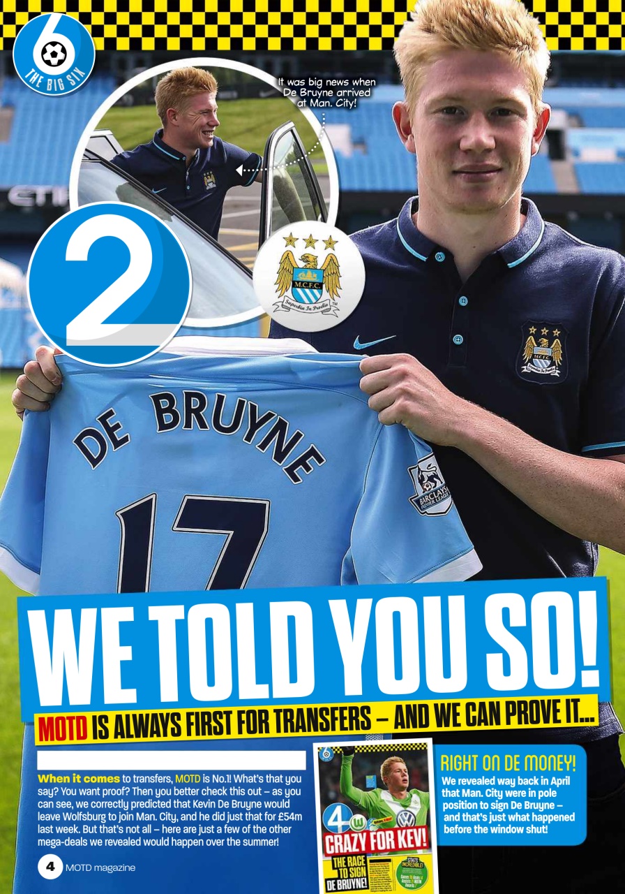 Match of the Day Preview Pages