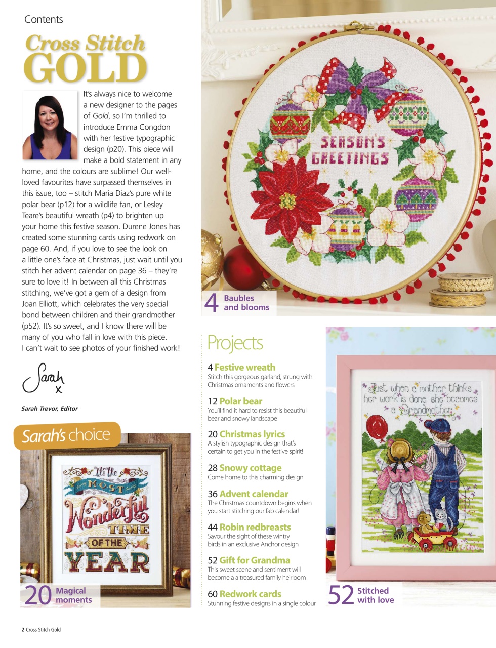 Cross Stitch Gold Preview Pages