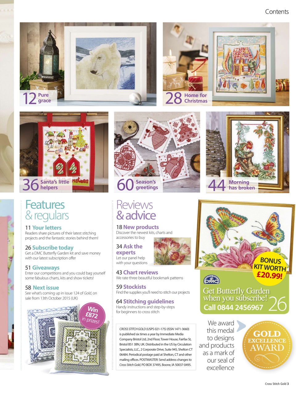 Cross Stitch Gold Preview Pages